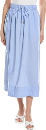 Ellen Tracy A-Line Midi Skirt