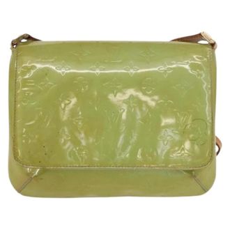 Louis Vuitton Pre-owned Thompson Street Handtas - Dames - Pre-owned - Groen - Maat: ONE Size Leer