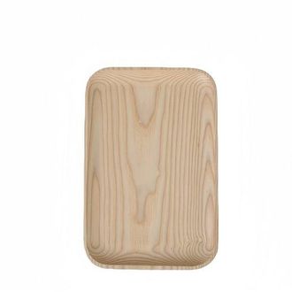 OEM 1 Pieza - Bandeja - Rectangular - Madera De Fresno - Para Aperitivos, Fruta Y Postres En Hoteles/restaurantes - 30202 Cm - Color Madera Natural