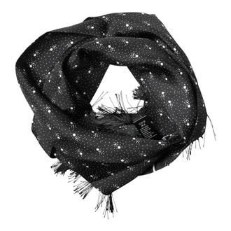 Dolce & Gabbana Silky Scarves, male, Black, Size: ONE SIZE Lace Stole
