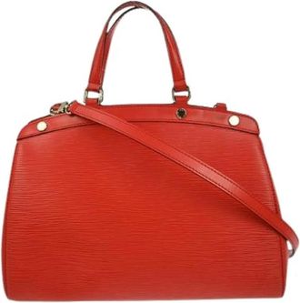 Louis Vuitton Pre-owned Handbags, female, Red, Size: ONE SIZE Pre-owned Leather Handbag