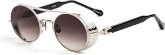 Matsuda Sunglasses, unisex, Gray, Size: 48 MM M3128 Pwblkt SUN Sunglasses