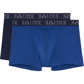 HOM Boxerlines 2 Boxer Briefs HO1 in Navy/Bright Blue at Nordstrom, Size Xx-Large