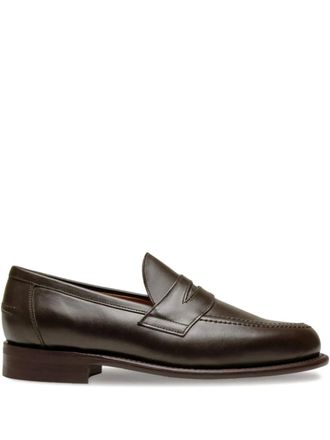 Sanders penny loafers - Brown