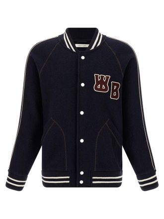 Wales Bonner Mens The October Varsity Bomber Jacket
