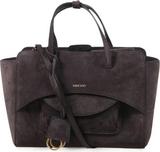 Hidesins Donna, Borse, Grigio, Taglia unica, new