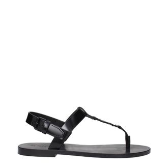 サンダル SAINT LAURENT Men Sandals Black 775806DWETT 1000 Pepe sandal SAINT LAURENT 775806 DWETT1000 - Ancote