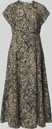 Marc O'Polo Relaxed Fit Freizeitkleid aus Viskose-Mix in Hellgruen, Gr&ouml;&szlig;e 34