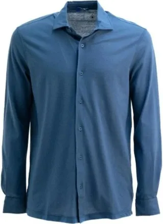 Kiton Hombre, Camisas, Azul, Talla: 2XL