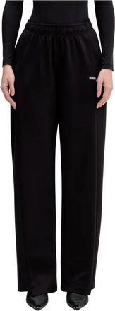 VETEMENTS Cut-up Athletic Trainingsbroeken - Dames - Sweatpants - Zwart - XS - Katoen - Broeken