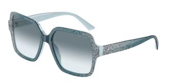 Jimmy Choo London JC5005F Asian Fit 504319 Womens Sunglasses Blue Size 55