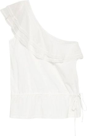 Dondup Tops, Dames, Wit, S, S831 Jf 0260D PTD