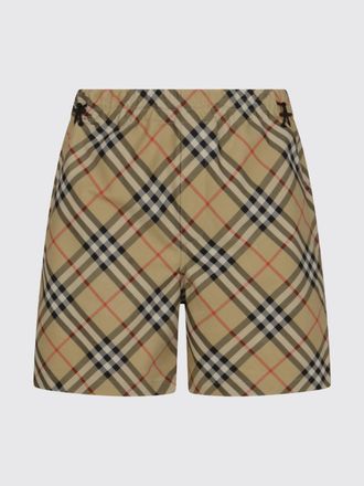 Burberry Pantaloncino in poliestere check Burberry