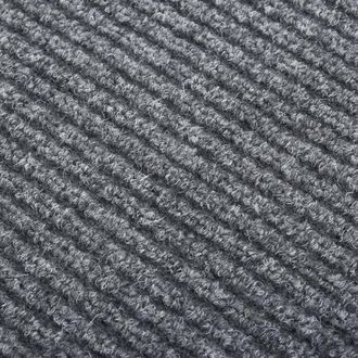Berkfield Home Modern Dirt Trapper Carpet Runner 100x350 cm Grey | Size: 100 cm diameter
