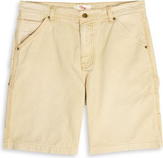 Cherry Los Angeles Carpenter Canvas Shorts - Tan - 36 (W36 / XL)