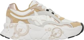 W6YZ Ida-W - Dames - Sneakers - Wit - 41 EU - Leer - Schoenen