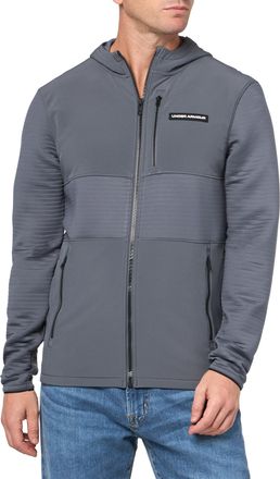 Under Armour UA Storm Daytona Full Zip, (025) Castlerock / / White, M