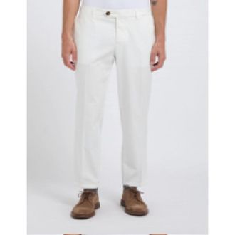 Brunello Cucinelli Uomo, Pantaloni, Bianco, 2Xl, new