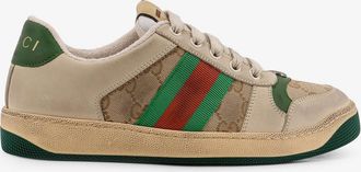 Gucci Sneakers low-top Screener in pelle e tessuto GG Supreme - GUCCI - gender_Woman