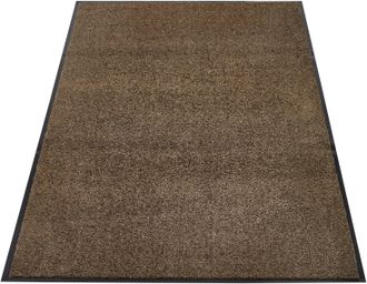 Andiamo Fussmatte »Super Wash & Clean, Made in Belgium« rechteckig 7 mm Höhe Schmutzfangmatte, Uni Farben, rutschhemmend, waschbar