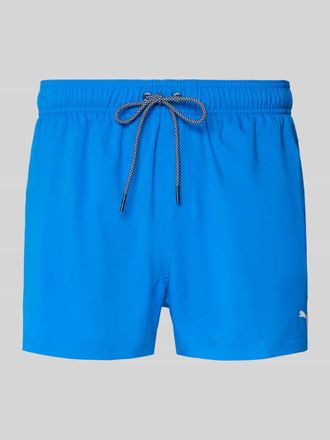 Puma Badehose mit Seitentaschen und Klettverschlusstasche hinten in Royal, Gr&ouml;&szlig;e XXL