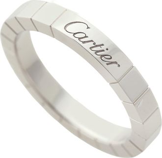 Cartier Lanieres White Gold White Gold (18K) Band Ring (Pre-Owned)