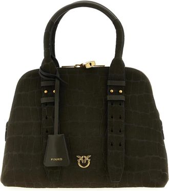 Pinko Pinko, Dames, Tassen, Groen, Maat: ONE Size Katoen