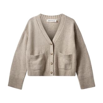 Sofie Schnoor Elowensw Knit Cardigan - Knitwear - Mujer - Beige - XL