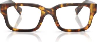 Miu Miu Havana Miu Miu Omu Acetate Oversized Sunglasses