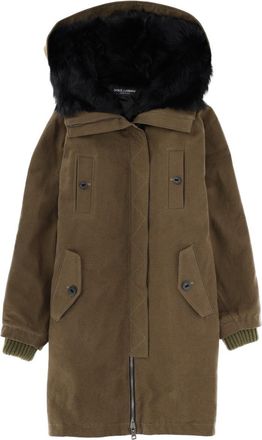 Dolce & Gabbana Cotton Parka