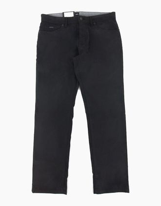 HUGO BOSS Mens Hugo Boss Maine Regular-Fit Jeans Black - Size: 30/34