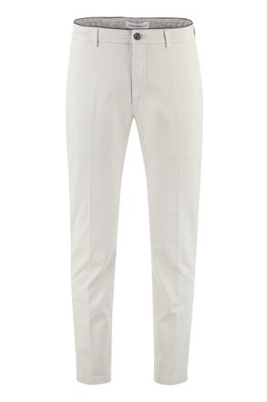Department Five White Slim Chino Pants