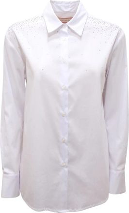 Relish Asterias Shirt - Dames - Overhemden - Wit - L - Katoen - Overhemden