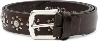 Eraldo Stud-embellished Leather Belt