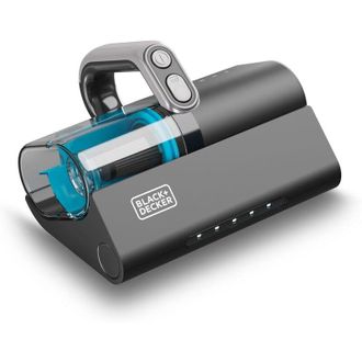 Black+Decker Black+decker - Aspirapolvere Portatile Dust Mites 400W Aspirazione 12Kpa Luce uv Antibatterica Spazzola Motorizzata Doppia Filtrazione Ciclone + hepa