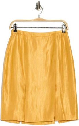 Reformation Victoria Miniskirt in Saffron at Nordstrom Rack, Size 12