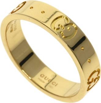 Gucci Yellow Gold (18K) Band Ring (Pre-Owned)