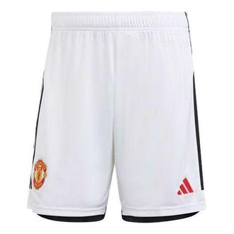 adidas Manchester United 23/24 Home Shorts White HR3678
