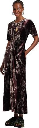 La DoubleJ Angelica Dress - Dames - Maxi kleedjes - Paars - M - Bamboe - Kleedjes
