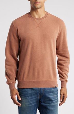 Threads 4 Thought Mineral Wash Fleece Sweatshirt in Pecan at Nordstrom, Size Xx-Large