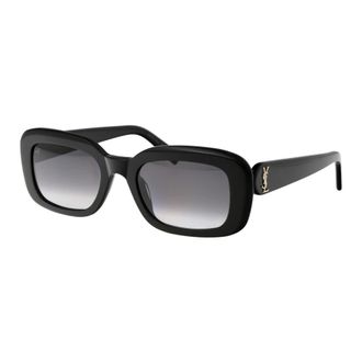 Saint Laurent SL M130 Zonnebrillen - unisex - Accessoires - Zwart - Maat: 53 MM