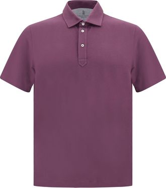 Brunello Cucinelli Monochrome Polo Shirt