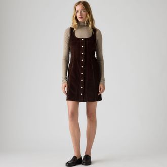 Levi's Audra Tank Dress - Womens - L - Brown
