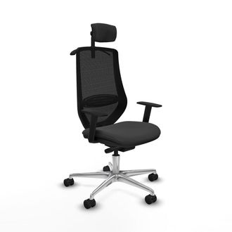 Piqueras y Crespo Piqueras Y Crespo Mardos Silla De Oficina Gris Oscuro