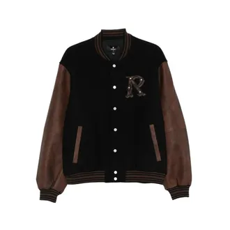 Represent Bomber Jackets, male, Black, Size: 2XL Bomber Jacket