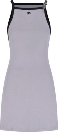 Courrèges Contrast Mini Dress