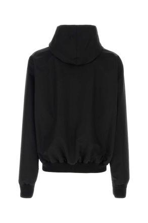 Gucci Mens Spw Blouson Black Cotton Camicie Shirt