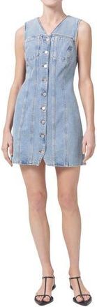 A Gold E Trina Sleeveless Denim Minidress in Balance at Nordstrom Rack, Size X-Large