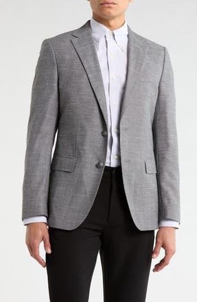 BOSS H-Hutson Wool Blend Sport Coat in Silver at Nordstrom Rack, Size 38