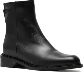 La Canadienne Selina Waterproof Bootie in Black Leather at Nordstrom, Size 6.5
